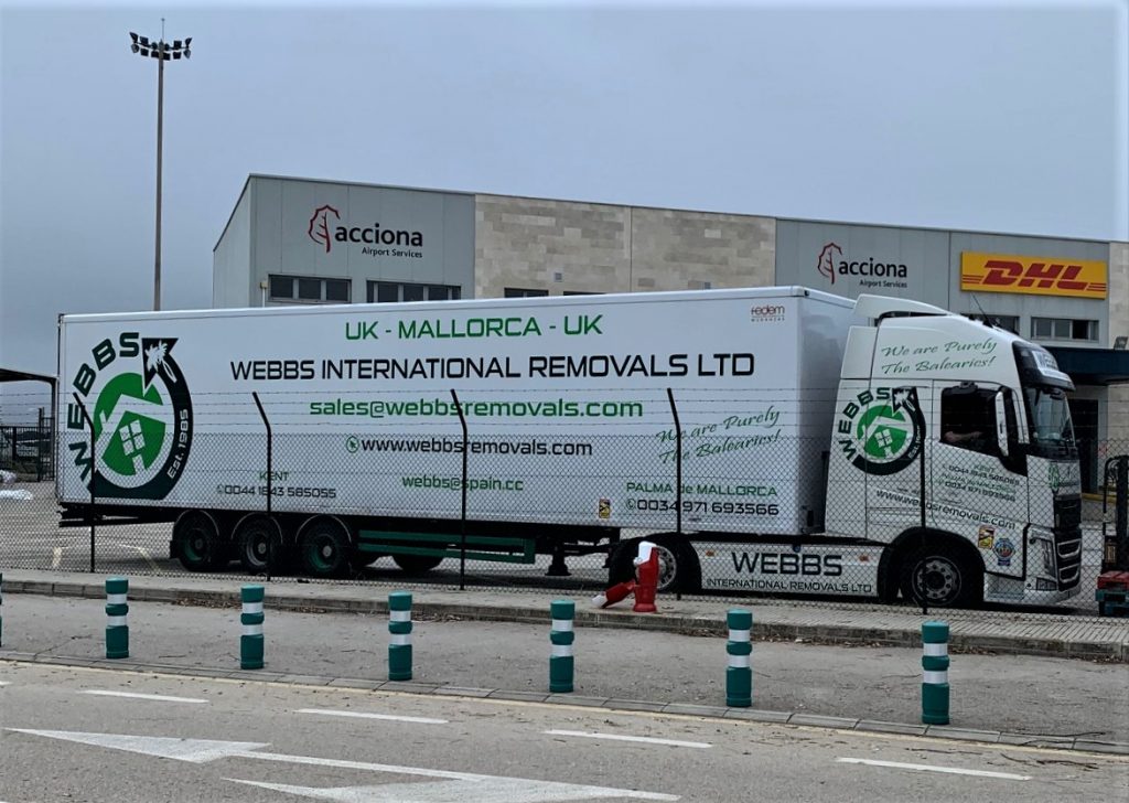 International removals UK to Europe