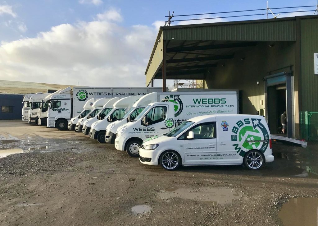 Removal Van - Webbs International Removals Ltd